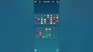 BALL SORT PUZZLE LEVEL 452