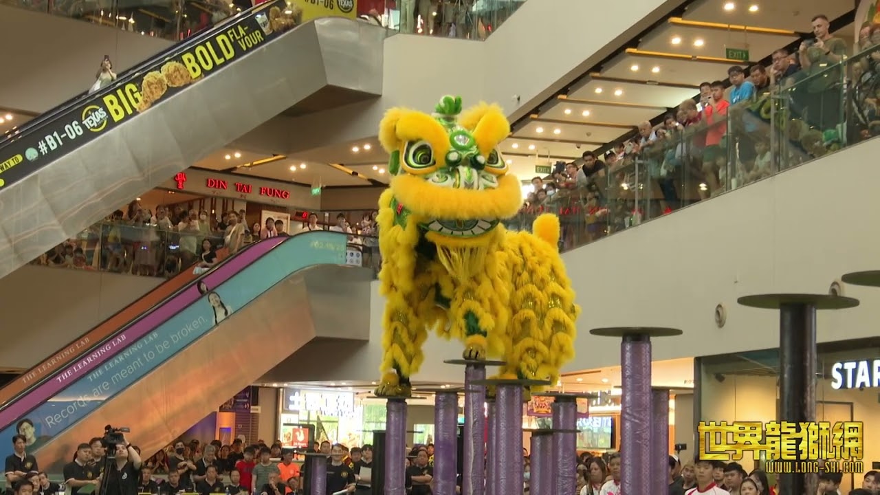 馬來西亞沙威文青龍獅團 Malaysia Pertubuhan Tarian Naga Dan Singa Wen Ching Kelapa Sawit