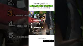 Ranking The Best King Julien Moments