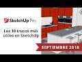 Webinar 10 trucos más útiles en SketchUp PRO | Septiembre 2018