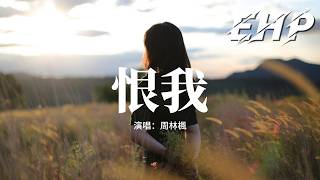 周林楓 - 恨我『我恨來恨去只恨 你沒那麼愛我，你揣著我的真心 笑著肆意揮霍，真佩服你明明 沒有把我當真過，還能夠對我許下那些承諾。』【動態歌詞MV】