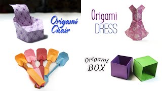 4 Easy Paper folding Craft - Origami ideas #26