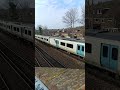 Thameslink 700033 passing Ridley Road footbridge 3/3/26