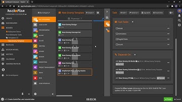 HacknPlan Workflow and Project Layout