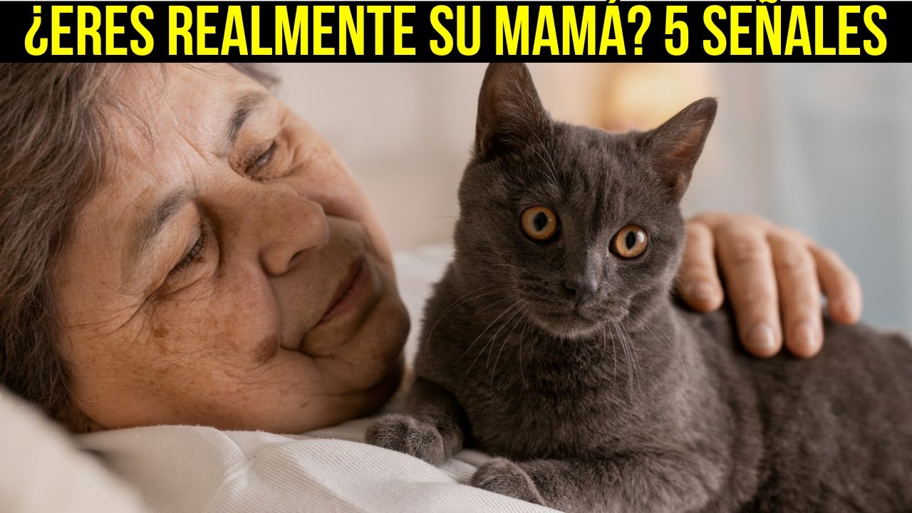 5 Señales de que tu gato te ve como su MAMÁ 💖