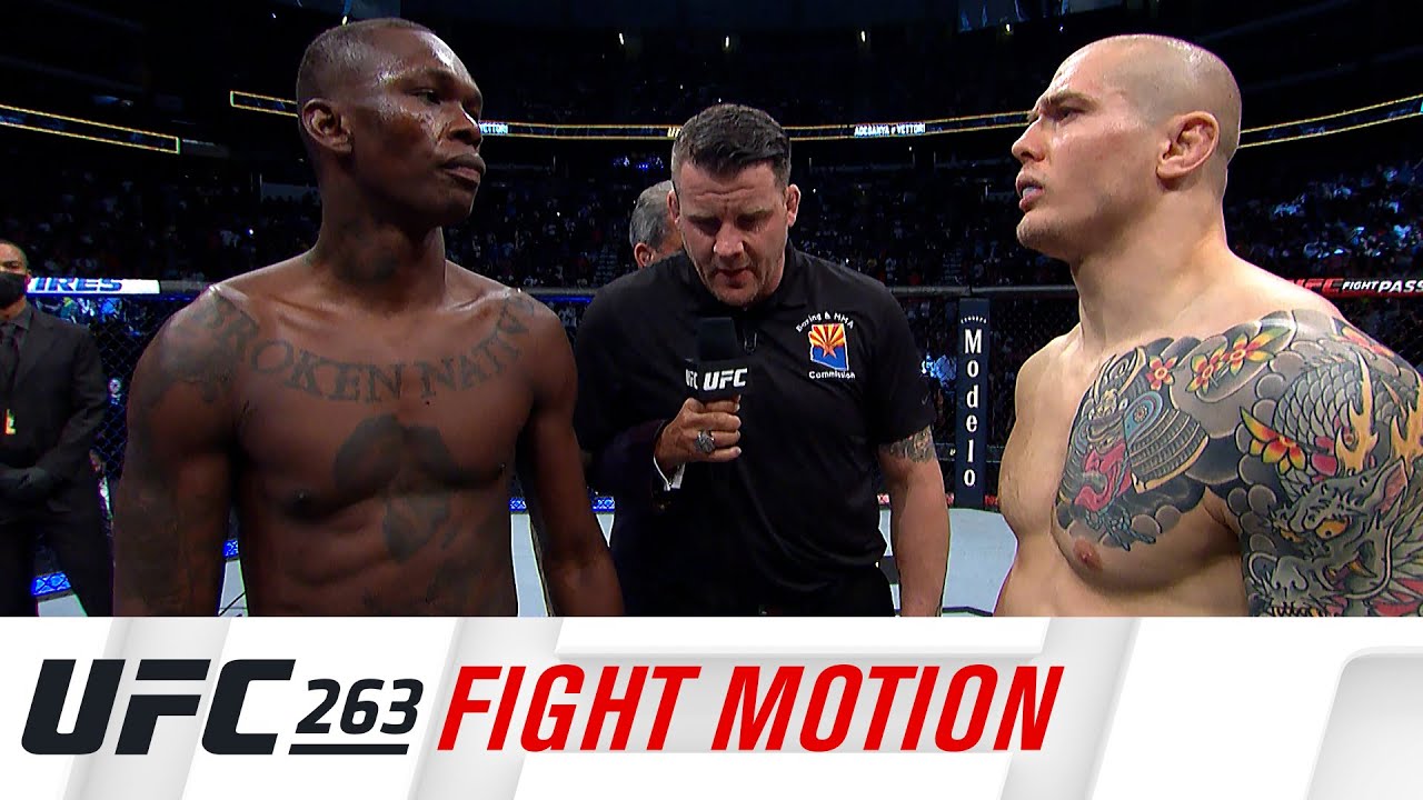 UFC 263 Fight Motion