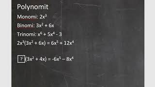 Kurssi 9: Trigonometriaa ja kirjainlaskentaa: osa7: Polynomien kertausta