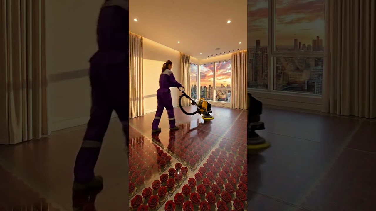 The Most Romantic Epoxy Floor Ever  