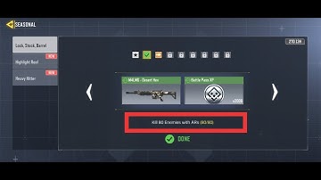 Kill 80 Enemies  With ARs,Call Of Duty Mobile