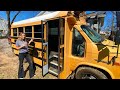 I BOUGHT A BUS! Goodbye Van Life - Pre Build  Tour