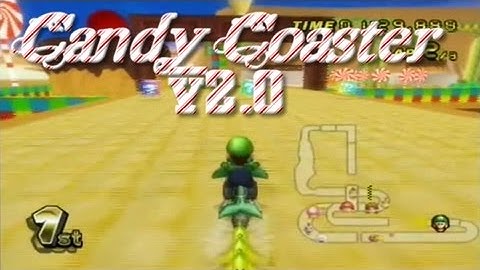 [MKWii Custom Track] Candy Coaster v2.0 (Update)