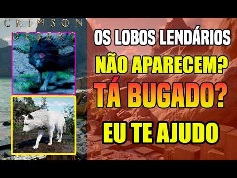 CRIMSON DESERT LOBOS LENDÁRIOS NÃO APARECEM EU TE AJUDO #crimsondesertgameplay