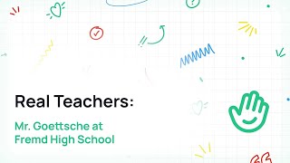 Mr. Goettsche at Fremd High School