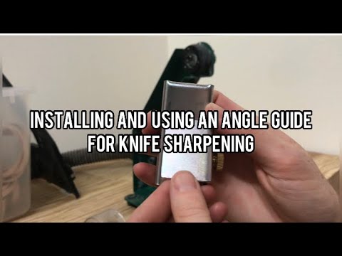 Knife Sharpening Angle Guide Attachment for 1 in. Belt Sanders –  ProSharpeningSupply