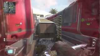 Survivng Getting Hit by Train! (Black Ops 2 Funny WTF Moments)