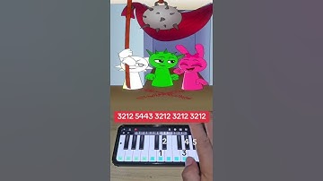 Squid Game Trap Sprunki ‪@SkinnyPale‬ - Piano Tutorial