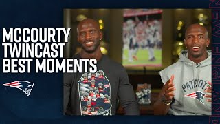 Best Moments from Devin and Jason McCourty TwinCast | New England Patriots at Green Bay Packers