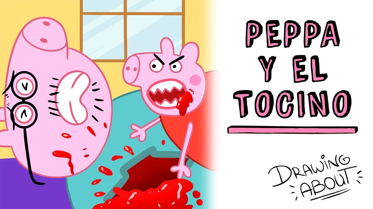 PEPPA AND THE BACON |  Draw my life
