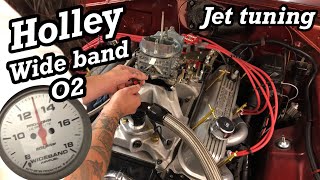 Holley jet tuning with a wideband o2