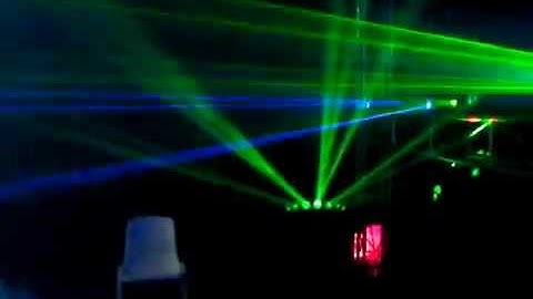 Palm Expo 2012 - Laser demo