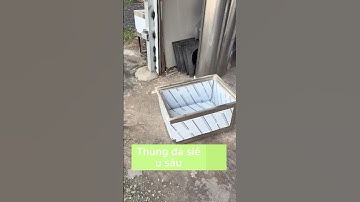 Thùng đá Inox 304 – Giữ lạnh tốt – Đẹp bền nhiều năm #thungdainox #quayphache