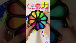 Fidget Popper Toy, Push Bubble Fidget Sensory Toy for Kids