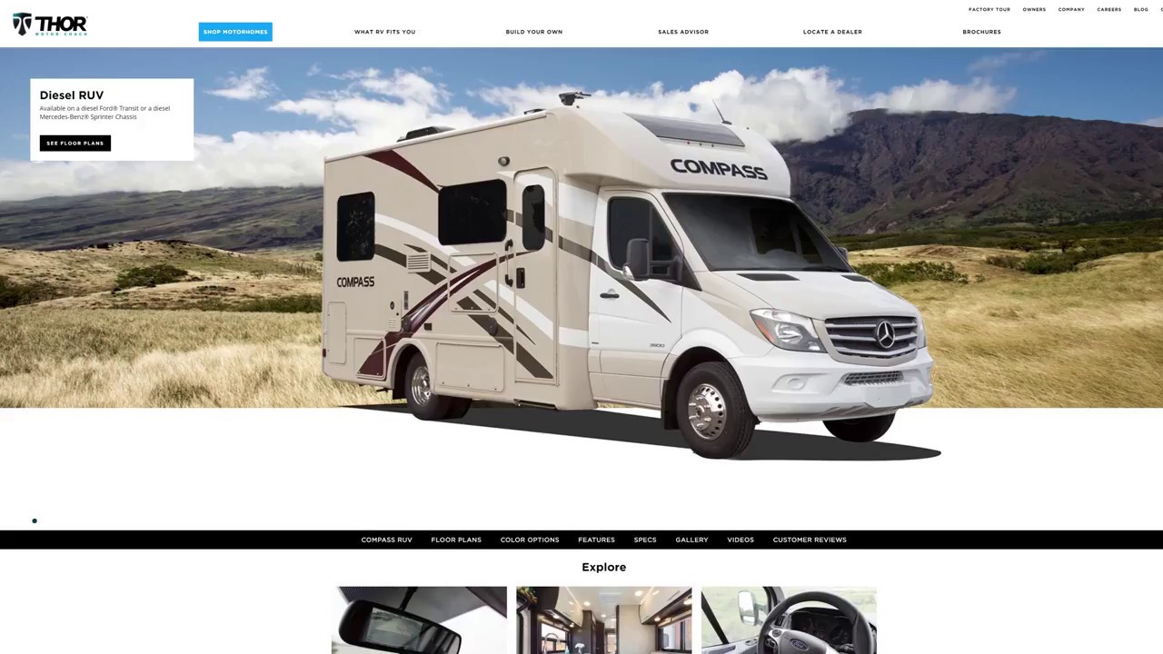 2018 Compass 24TF from Thor Motor Coach - Chegus RV Sales
