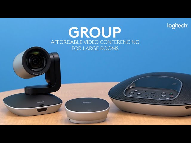 Logitech Group (960-001054) (Package Content: PTZ Camera, Speakerphone, Remote control Unboxing