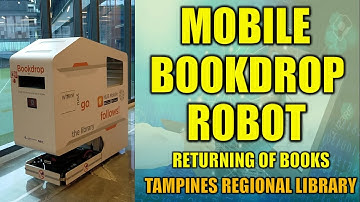 Mobile Bookdrop Robots | Singapore’s Library Robot | Latest Trends and Technologies