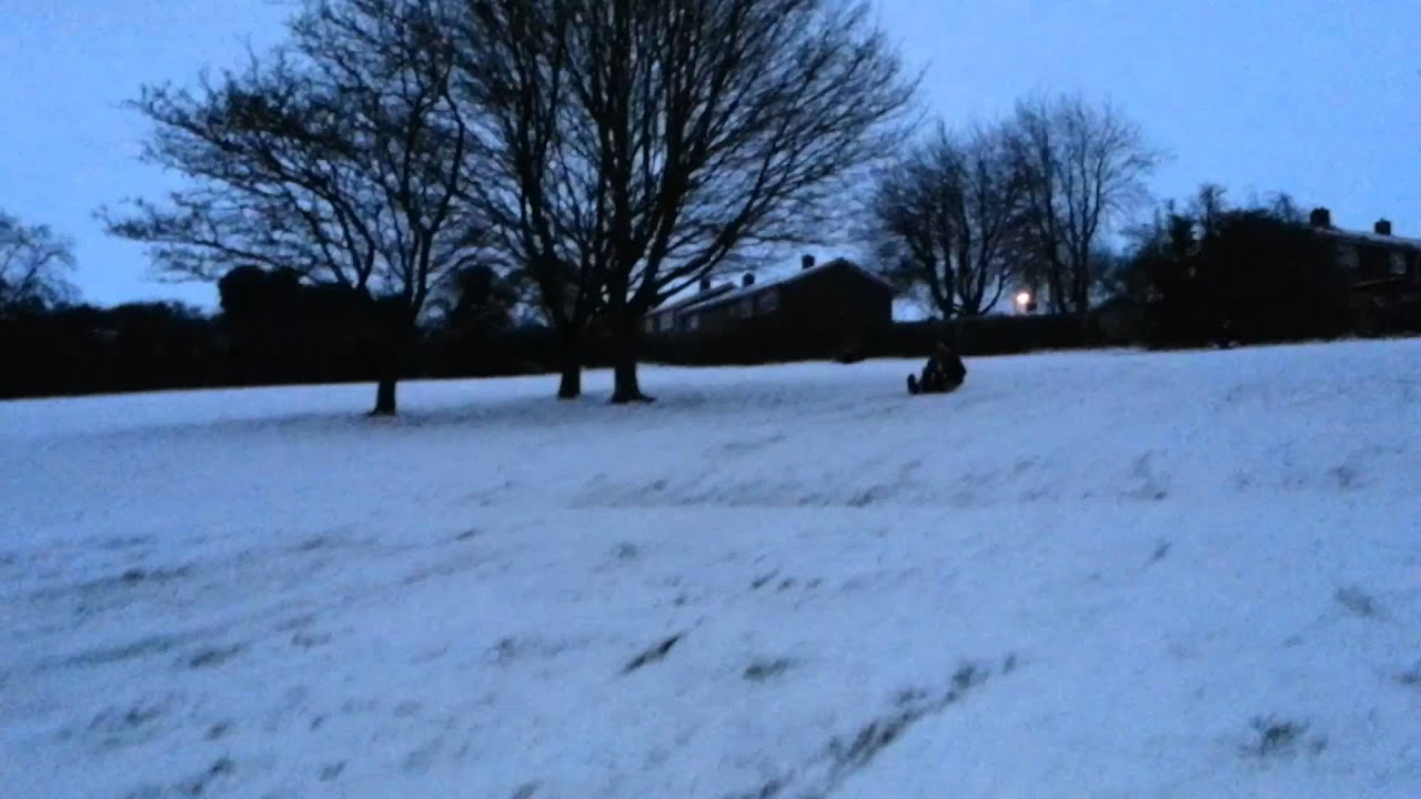 sledding in stevenage