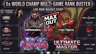 DOA6LR Ranked Climb & Fatal Fury COTW Ranked with Kenshiro (TV)