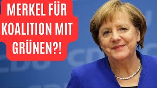 Angela Merkel schließt sich den Grünen an?!