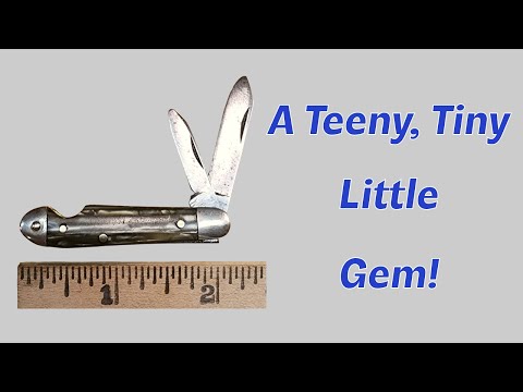 This Tiny VINTAGE Knife Is A Real GEM!