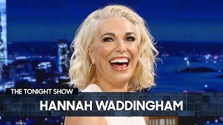 Hannah Waddingham Talks The Fall Guy Garfield And Sings I Was Made For Lovin You With Jimmy