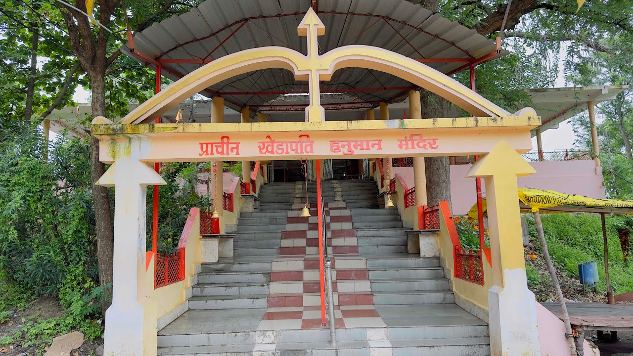 Prachin khedapati hanuman mandir ashta 🙏🏻❤️ #atrangiyaarivlogs