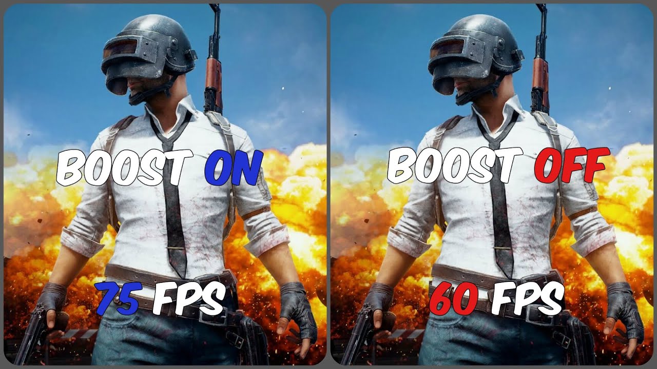 AMD Adrenalin 2020 ( Boost ON vs OFF ) PUBG