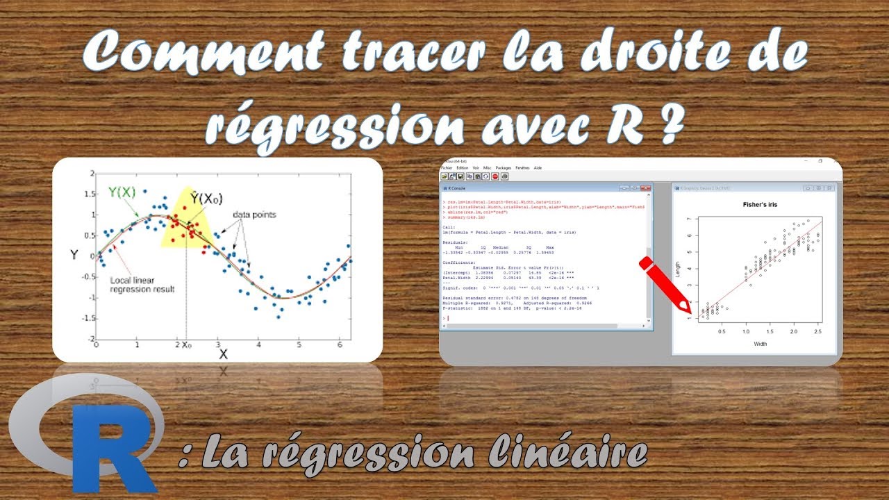 2 1 comment faire un nuage de points et tracer la droite de r gression