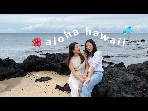 hawaii vlog 🌺 surprise proposal, big island restaurants, hilton resort room tour