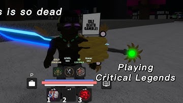 Revisiting old games I like | Part 1 Critical Legends 