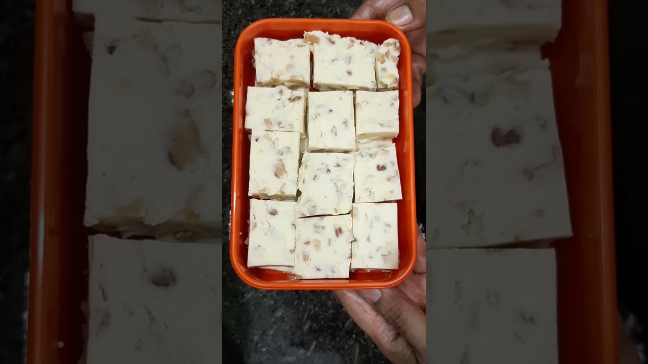 No Refrigeration Needed - White Chocolate Fudge | Swad Home Kitchen