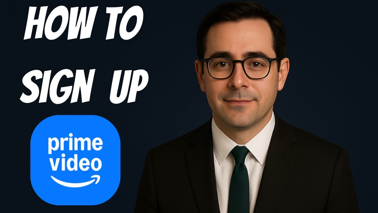 How to Sign Up for Amazon Prime Video (2025 Step-by-Step Guide) - YouTube