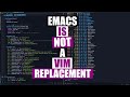 Why No One Can Answer The "Vim Versus Emacs" Question
