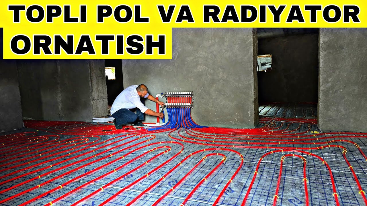 TOPLI POL VA RADIYATIR TO'CHKASI NECHPULDAN