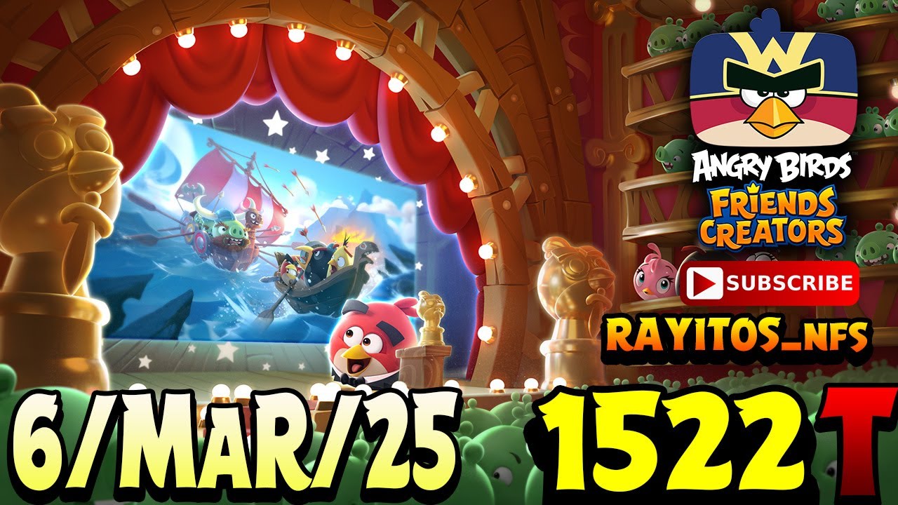 Angry Birds Friends All Levels Tournament 1522 Highscore POWER-UP walkthrough