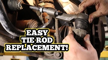 How to change tie rods (inner and outer tie rod ends)