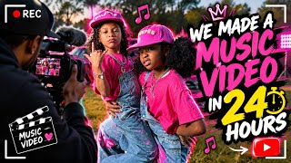 PARIS and CHLOE Made A Music Video In 24 HOURS For Badkids Audition
