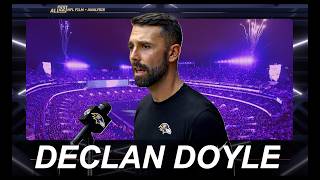 HOW DECLAN DOYLE ANSWERED THE BRIAN FLORES QUESTION: RAVENS OFFENSE REVIEW @OnceSport #ravens