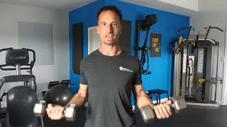 Better posture by dumbbell curls? Really?