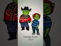 Drawing the shreks #tomodachilife