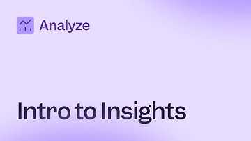 Learn to Use Mixpanel: Introduction to Insights Overview